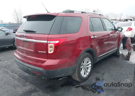 2015 Ford Explorer Xlt z USA, uszkodzony, nr VIN 1FM5K7D83FGA76154